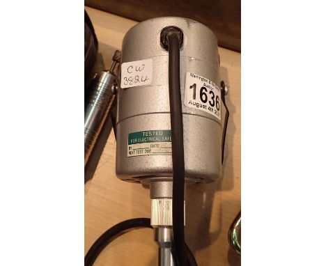 Hanging flexible shaft grinder. Not available for in-house P&amp;P, contact Paul O'Hea at Mailboxes on 01925 659133 