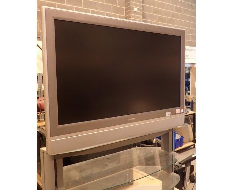 Toshiba 37'' LCD TV 37WL56P (remote in office 4106). Not available for in-house P&P, contact Paul O'Hea at Mailboxes on 01925