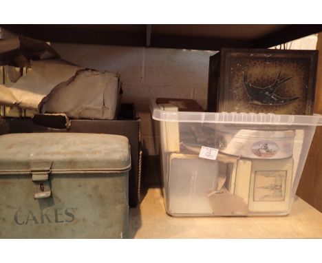 Large collection of vintage tins. Not available for in-house P&amp;P, contact Paul O'Hea at Mailboxes on 01925 659133 