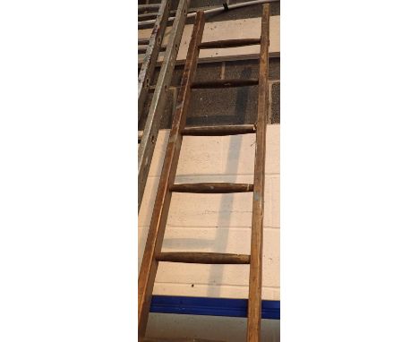 Twelve rung decorators ladder. Not available for in-house P&amp;P, contact Paul O'Hea at Mailboxes on 01925 659133 