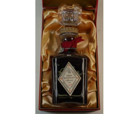 1 Baccarat Decanter Denis Mounie Grande Champagne Liquor Cognac Vintage 1906
