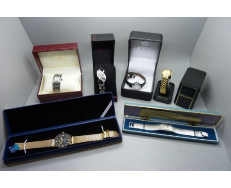Boxed wristwatches including Rotary 