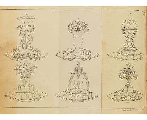 Confectionery.- Carême (Antonin) The Royal Parisian pastrycook and confectioner, edited by John Porter, first edition in Engl