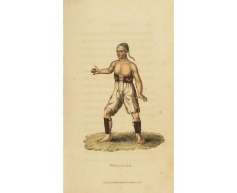 Schoberl (Frédéric, editor) The World in Miniature: Japan, 20 hand-coloured aquatint plates, light offsetting, occasional soi