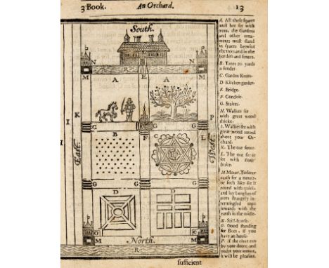 Bees.- Lawson (William) A new Orchard, and Garden; or, The best way for Planting, Grafting, and to make any ground good, for 