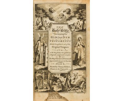 NO RESERVE Bible, English. The Holy Bible containing the Old and New Testaments, Newly Translated out of the Original Tongues