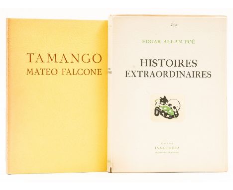 NO RESERVE Poe (Edgar Allan) Histoires Extraordinaires, colour lithograph illustrations by Edmond-Maurice Pérot, most with ca