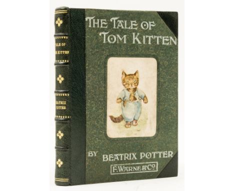 Potter (Beatrix) The Tale of Tom Kitten, first edition, half-title, colour frontispiece, 26 colour illustrations, finger soil