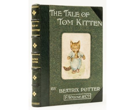 Potter (Beatrix) The Tale of Tom Kitten, first edition, half-title, colour frontispiece, 26 colour illustrations, finger soil