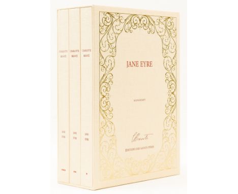 Manuscript Facsimile.- Brontë (Charlotte) Jane Eyre, 3 vol., one of an edition limited to 1000 copies, original cloth, origin