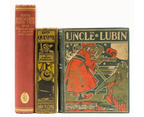 Robinson (William Heath) The Adventures of Uncle Lubin, first edition, printed in red and black, illustrations by the author,