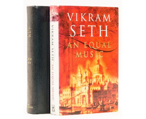 NO RESERVE Seth (Vikram) An Equal Music, one of 100 copies signed by the author, original morocco-backed cloth, spine gilt, l