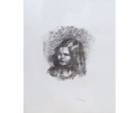 Pierre-Auguste Renoir (French, 1841-1919) 'Claude Renoir, Tourné à Gauche' (Delteil 40; Stella 40)lithographsigned in the pla