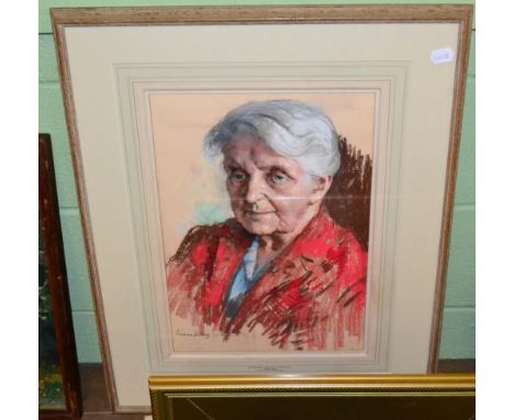 William Dring (1904-1990) Portrait of Margaret Balfour