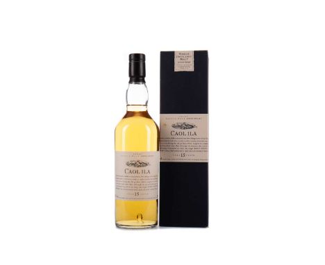 CAOL ILA AGED 15 YEARS FLORA &amp; FAUNASingle Malt Scotch Whisky70cl, 43% volume, in carton.Condition report: Minor wear to 