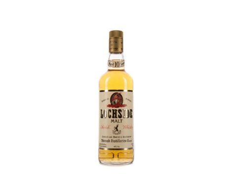 LOCHSIDE AGED 10 YEARSSingle Malt Scotch Whisky75cl, 40% volume.