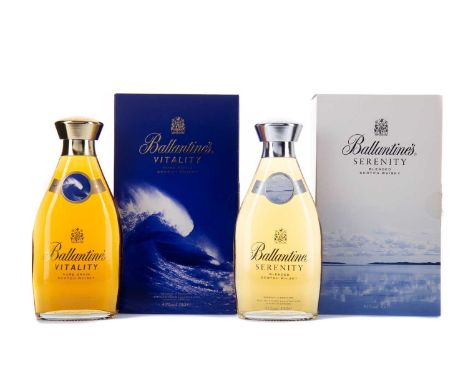 BALLANTINE'S SERENITYBlended Scotch Whisky50cl, 43% volume, in carton.BALLANTINE'S VITALITYBlended Grain Scotch Whisky50cl, 4