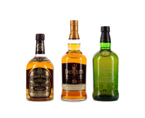 CHIVAS REGAL 12 YEARS OLDBlended Scotch Whisky70cl, 40% volume.DEWAR'S SPECIAL RESERVE AGED 12 YEARSBlended Scotch Whisky750m