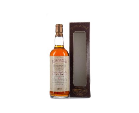 BOWMORE 1973 ODDBINS BOTTLINGSingle Malt Scotch WhiskyDisitlled 16 June 1973, matured in sherry butt nos. 5173 &amp; 5174, bo