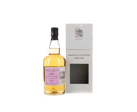 CLYNELISH 1997 WEMYSS MALTSSingle Malt Scotch WhiskyMatured in a hogshead, bottled 2012, one of 331 bottles, in box.