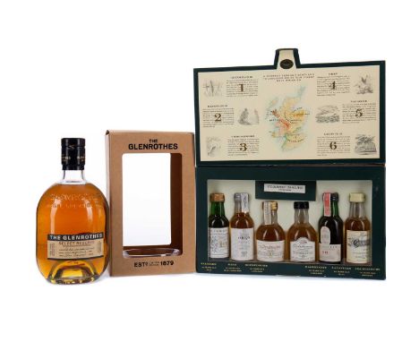 GLENROTHES SELECT RESERVESingle Malt Scotch Whisky700ml, 43% volume, in carton.CLASSIC MALTS OF SCOTLAND MINIATURES (6x5CL)Si