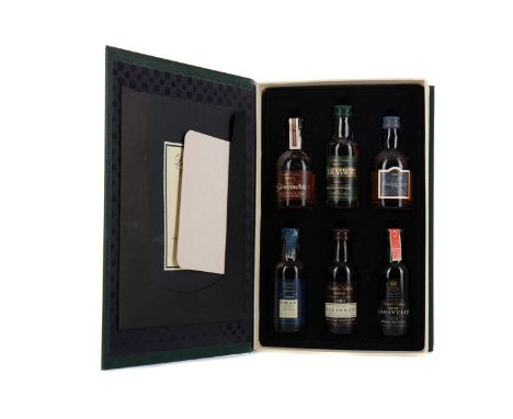 CLASSIC MALTS DISTILLERS EDITION MINIATURE SETSingle Malt Scotch WhiskyIncludes Lagavulin 1979 (43%), Talisker 1986 (45.8%), 