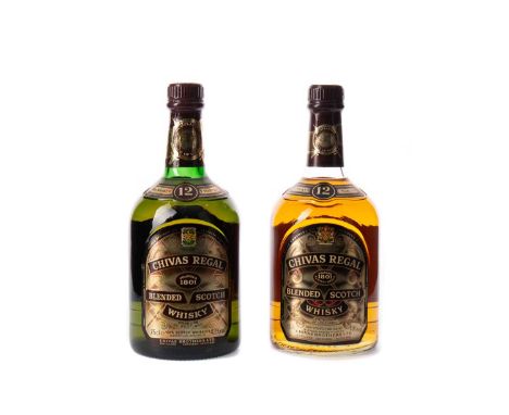 CHIVAS REGAL AGED 12 YEARSBlended Scotch Whisky75cl, 43% volume, in carton.CHIVAS REGAL AGED 12 YEARS Blended Scotch Whisky75