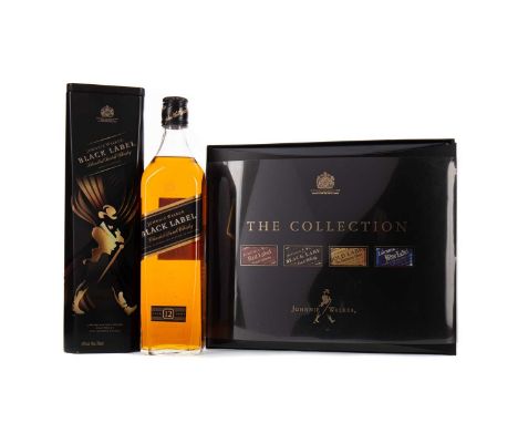 JOHNNIE WALKER THE COLLECTION (4x20CL)Includes Johnnie Walker Blue Label (40%), Johnnie Walker Gold Label Centenary Blend age