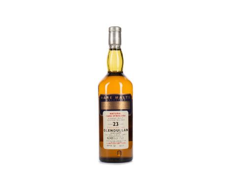 GLENDULLAN 1972 RARE MALTS AGED 23 YEARSSingle Malt Scotch WhiskyBottle no. 367. 75cl, 62.43% volume.Condition report: Label 