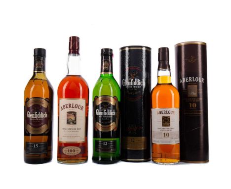 GLENFIDDICH SOLORA RESERVE AGED 15 YEARSSingle Malt Scotch Whisky70cl, 40% volume.GLENFIDDICH SPECIAL RESERVE AGED 12 YEARSSi