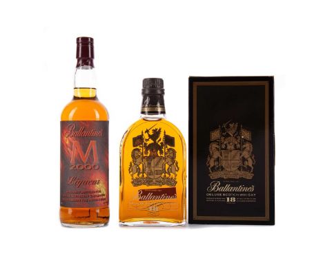BALLANTINE'S M LIQUEURWhiskey Liqueur75cl, 34% volume.BALLANTINE'S AGED 18 YEARSBlended Scotch Whisky75cl, 43% volume, in car