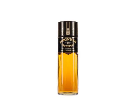 TOMINTOUL-GLENLIVET 12 YEARS OLD PERFUME BOTTLESingle Malt Scotch Whisky70cl, 43% volume.