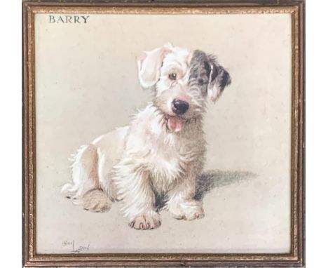 A print of a terrier after Cecil Aldin, 'Barry', 27x29cm 