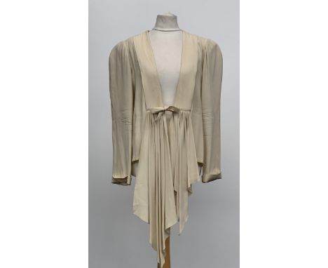 A vintage Sonia Rykiel cream blouse 