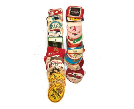 Brewery interest: A collection of vintage beermats 