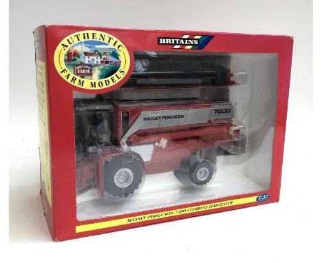 A Britains Farm Models Massey Ferguson 7200 combine harvester, 1:32 scale, boxed 