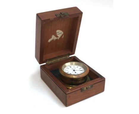 A military issue cased silver fob watch, London 1909, the enamel dial signed R Kunzler, Birmingham, 51889, with broad arrow, 