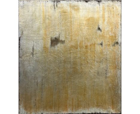 20TH CENTURY SCHOOL, 'Abstract', oil on panel, 200cm x 179cm. 
