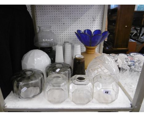 A quantity of light shades