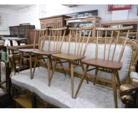 Four Ercol chairs