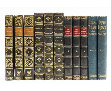 [Ainsworth (William Harrison)] Rookwood: a Romance, 3 vol., first edition, lacking half-titles, vol.1 also lacking initial bl