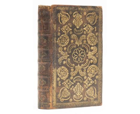 Binding.- Bible, Dutch.- Het Nieuwe Testament, double column, engraved pictorial title, ink signature to verso of title showi