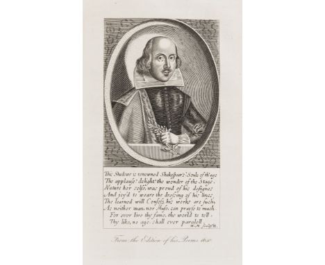 Wivell (Abraham) An Inquiry into the History, Authenticity, &amp; Characteristics of Shakespeare Portraits, by the author, 18