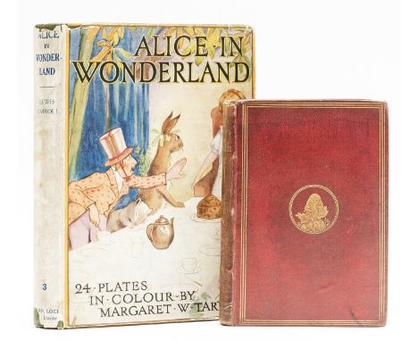 Dodgson (Charles Lutwidge)], "Lewis Carroll". Alice's Adventures in Wonderland, fourteenth thousand, illustrations by John Te