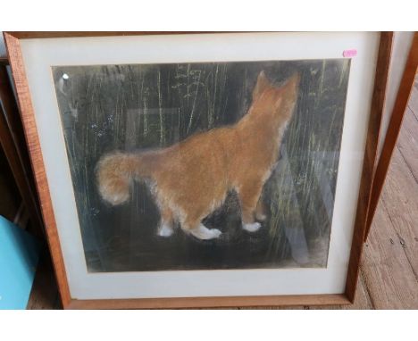 &nbsp;A Thistlethwaite, ten pastels. Subjects - a Couple, Cat, Woman with Child and Dog, Hay Barn, Baby, Woodland, Cottage, P