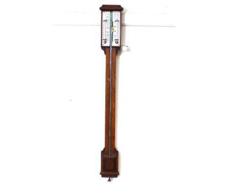 A Negretti &amp; Zambra "Farmers barometer",&nbsp;patent No.718, 95cm&nbsp;