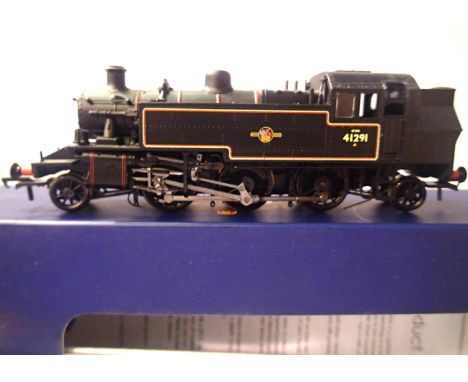 Bachmann 31-441 DC, Ivatt tank, 41291, Black Late Crest, excellent condition, no detail pack, box with storage wear. P&amp;P 