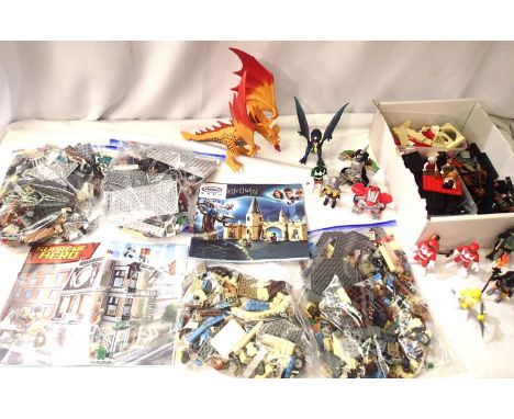 Xingbao Chinese Lego; Harry Potter set, Supreme Hero set and others with build books, appears complete. P&amp;P Group 1 (£14+
