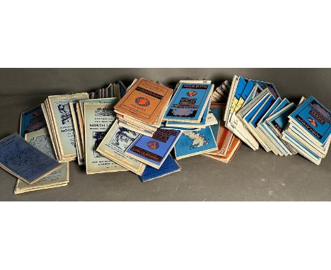 A large quantity of vintage Borthotemews maps and some others covering a variety of areas of the UK 