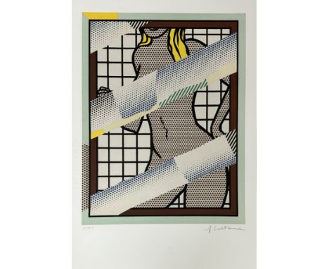 Roy LICHTENSTEIN (1923-1997), d'Après.  Women. Lithographie sur papier Vélin. Signé en bas à droite au crayon. Numéroté à la 